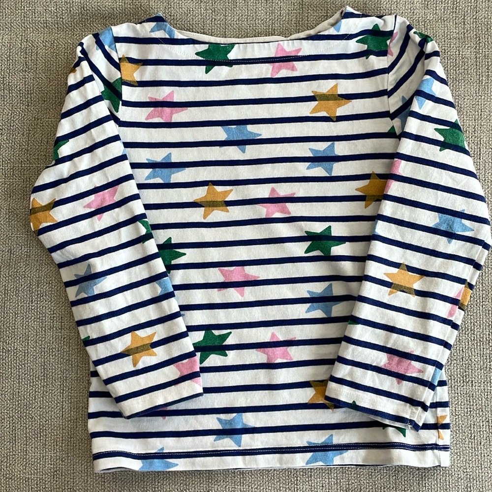 Stars and Stripes top, size 5/6Y